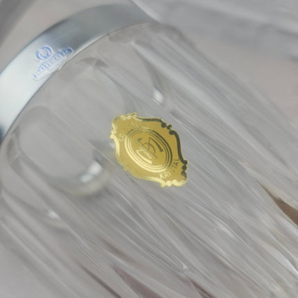 Petit seau à glaçons en cristal transparent Demeyere et hanse en inox