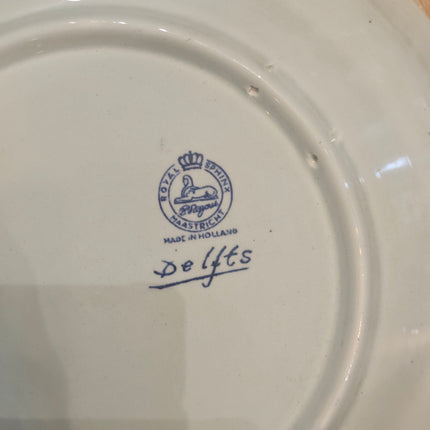Assiette marine décorative Delfts - Petrus Regout
