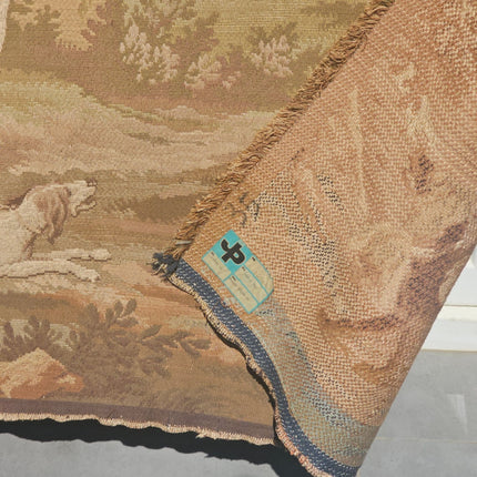 Tapisserie Jules Pansu - Scène de chasse Louis XV - 250 x 175 cm