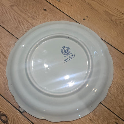 Assiette marine décorative Delfts - Petrus Regout