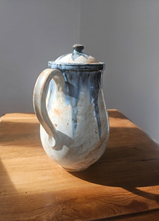 Biron stoneware coffee pot