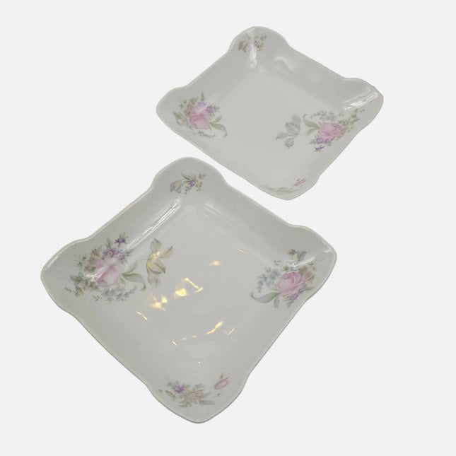 Set de 2 plats en porcelaine Rosenthal (24 cm)