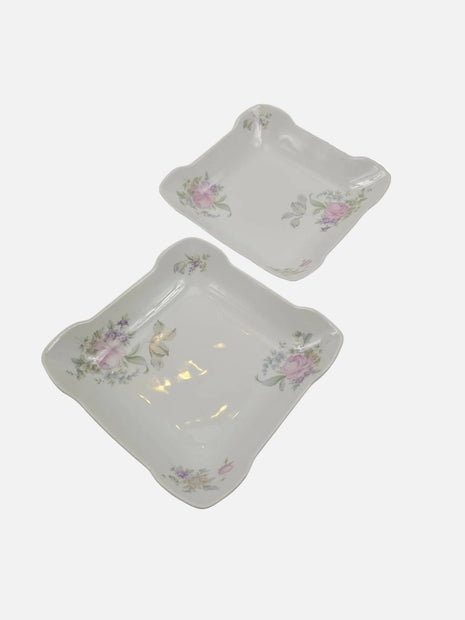 Set de 2 plats en porcelaine Rosenthal (24 cm)