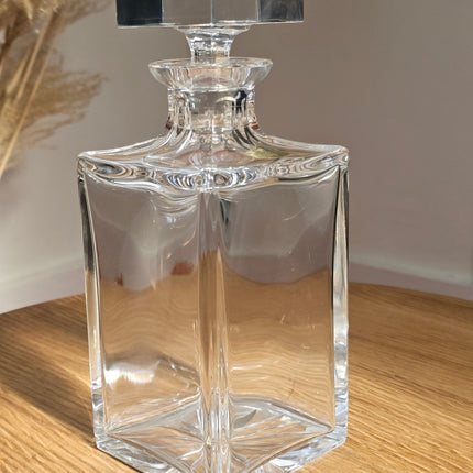 Carafe à whisky en cristal Atlantis Portugal - Modèle Austin Vintage