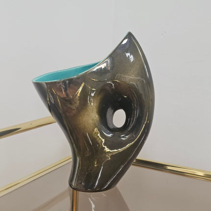 Vase vintage 1950 Forme libre - Céramiste belge Alexandre de Wemmel