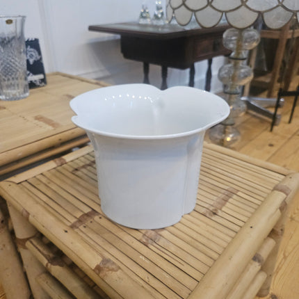 Vase Arzberg Corso Cnospa en porcelaine blanche - H 16 cm