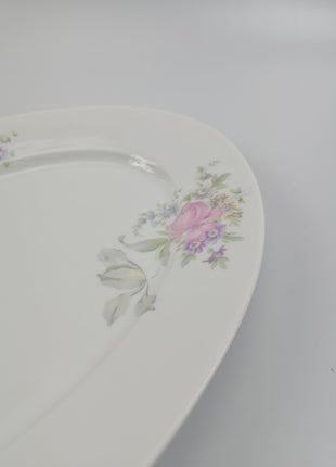 Plat ovale (37 cm) en porcelaine Rosenthal