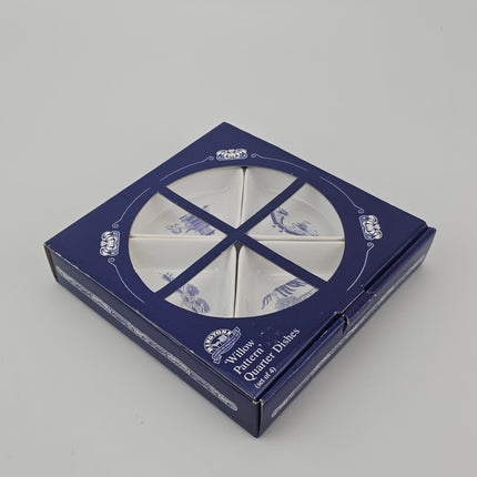 Lot de 4 ramequins pour apéritif avec plateau de présentation rond en bois Ringtons