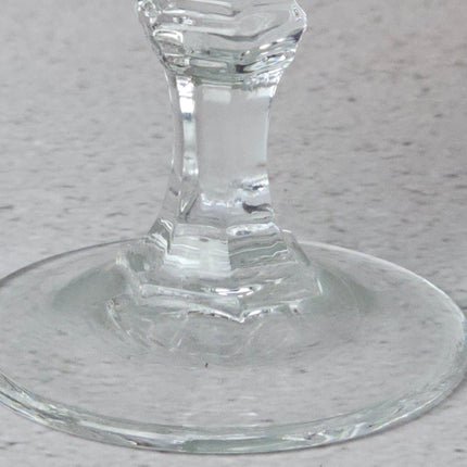 Petit verre à liqueur rubis Luminarc Rubilux - verre vintage années 60-70