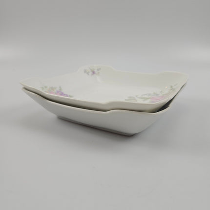 Set de 2 plats en porcelaine Rosenthal (24 cm)