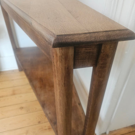 Unique wooden side table