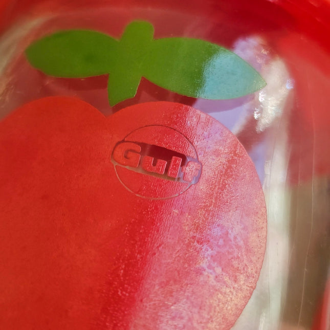 2 bocaux vintage pomme rouge VMC Reims 0,45 l - Gulf - Années 70