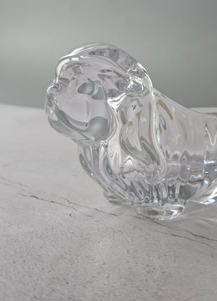 Figurine en cristal Vannes-le-Châtel pekinois