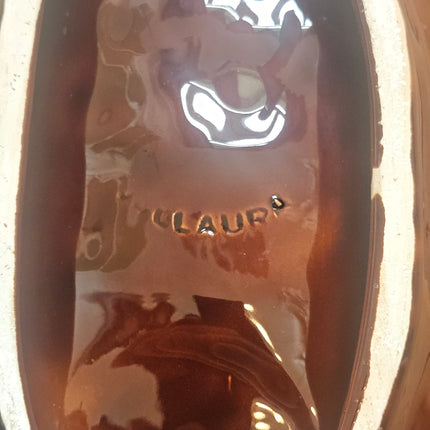 Vintage ceramic tray from Vallauris