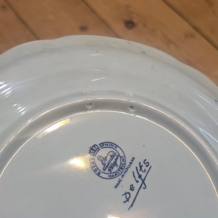 Assiette marine décorative Delfts - Petrus Regout