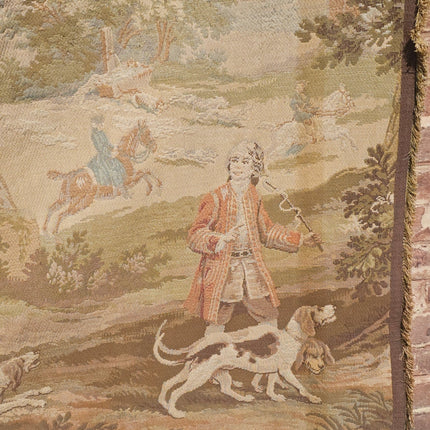 Tapisserie Jules Pansu - Scène de chasse Louis XV - 250 x 175 cm