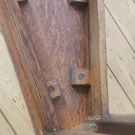 Unique wooden side table