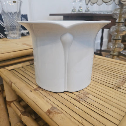 Vase Arzberg Corso Cnospa en porcelaine blanche - H 16 cm