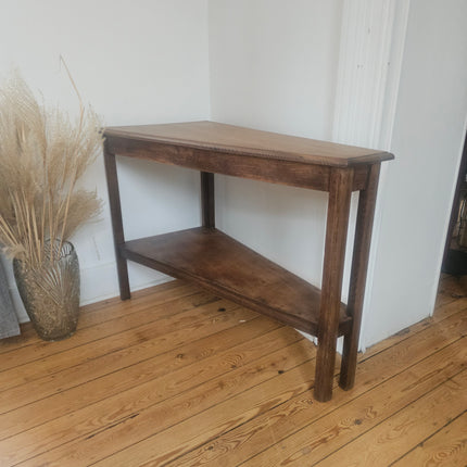 Unique wooden side table