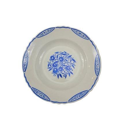 Lot de 10 assiettes creuses Moulins de Loups Orcerame