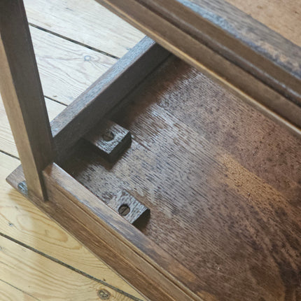Unique wooden side table