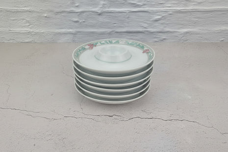 6 Hutschenreuther porseleinen eierdopjes