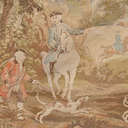 Tapisserie Jules Pansu - Scène de chasse Louis XV - 250 x 175 cm