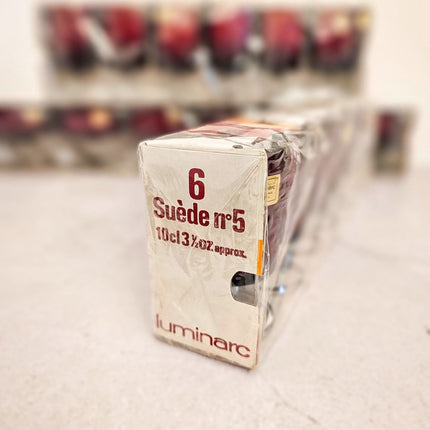 Lot de 3x6 verres (blanc, rouge,coupe) Luminarc collection Suède modèle Cavalier