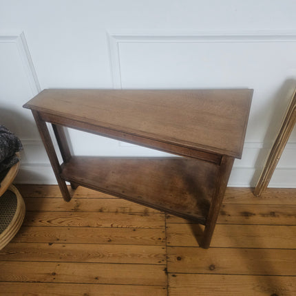 Unique wooden side table