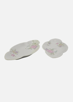 Set de 2 petits plats allongés en porcelaine Rosenthal