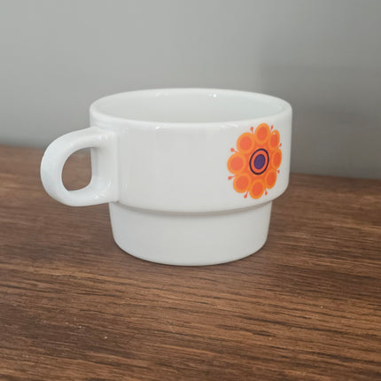 Lot de 8 tasses à café Thomas Germany - Années 70