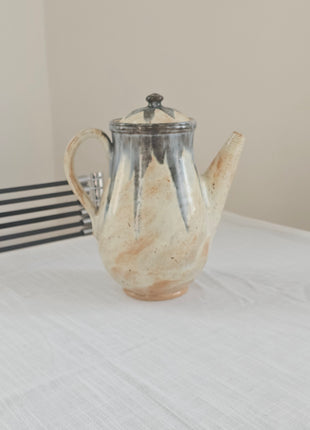 Biron stoneware coffee pot