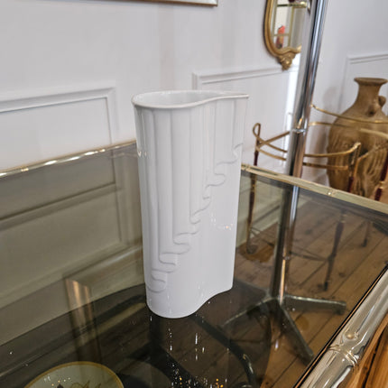 Vase en porcelaine blanche Royal KPM Bavaria - Années 70