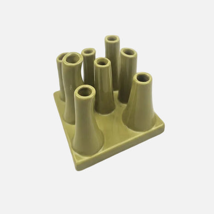 Vase multi tubes en céramique