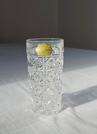 Lot de 5 verres à cocktail en cristal de Bavière - Vintage Allemagne de l'Ouest