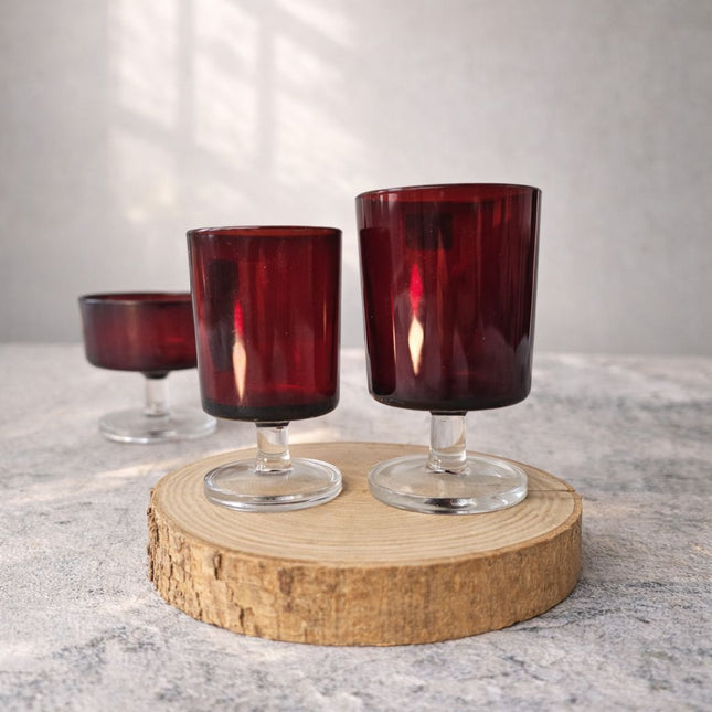 Lot de 3x6 verres (blanc, rouge,coupe) Luminarc collection Suède modèle Cavalier