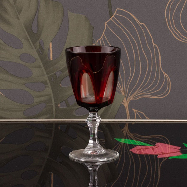 Verre à vin blanc couleur rubis Rubilux de Luminarc